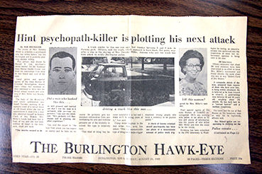 'Gone Cold': Burlington newspaper
